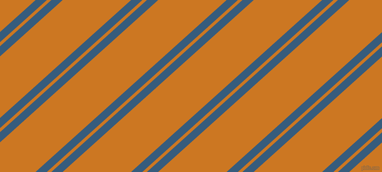 42 degree angle dual stripe lines, 15 pixel lines width, 6 and 91 pixel line spacing, Matisse and Ochre dual two line striped seamless tileable