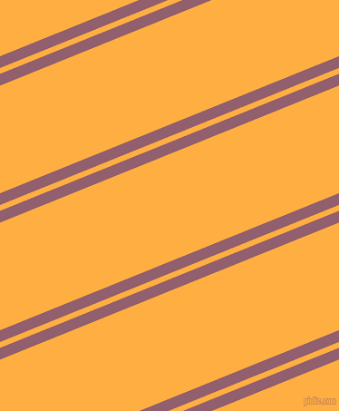 22 degree angle dual stripes line, 12 pixel line width, 6 and 110 pixel line spacing, Mauve Taupe and Yellow Orange dual two line striped seamless tileable