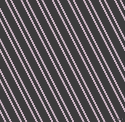 117 degree angles dual stripes lines, 6 pixel lines width, 10 and 25 pixels line spacing, Maverick and Fuscous Grey dual two line striped seamless tileable