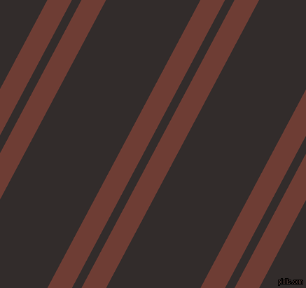 62 degree angle dual stripe lines, 31 pixel lines width, 12 and 119 pixel line spacing, Metallic Copper and Diesel dual two line striped seamless tileable