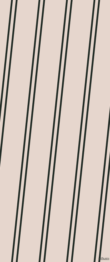 84 degree angle dual stripe lines, 6 pixel lines width, 10 and 71 pixel line spacing, Midnight Moss and Dawn Pink dual two line striped seamless tileable
