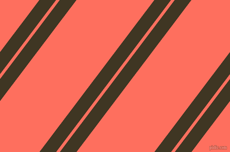53 degree angle dual stripes line, 27 pixel line width, 6 and 126 pixel line spacing, Mikado and Bittersweet dual two line striped seamless tileable