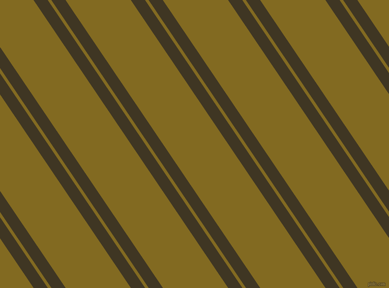 124 degree angles dual stripe lines, 24 pixel lines width, 6 and 110 pixels line spacing, Mikado and Yukon Gold dual two line striped seamless tileable