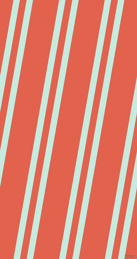 80 degree angles dual striped line, 21 pixel line width, 22 and 85 pixels line spacing, Mint Tulip and Flamingo dual two line striped seamless tileable