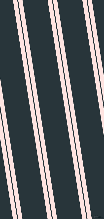 99 degree angles dual striped lines, 17 pixel lines width, 4 and 100 pixels line spacing, Misty Rose and Oxford Blue dual two line striped seamless tileable