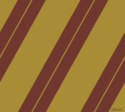 61 degree angle dual stripes lines, 40 pixel lines width, 4 and 104 pixel line spacing, Mocha and Reef Gold dual two line striped seamless tileable