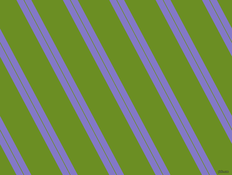 118 degree angles dual stripe line, 21 pixel line width, 2 and 93 pixels line spacing, Moody Blue and Olive Drab dual two line striped seamless tileable