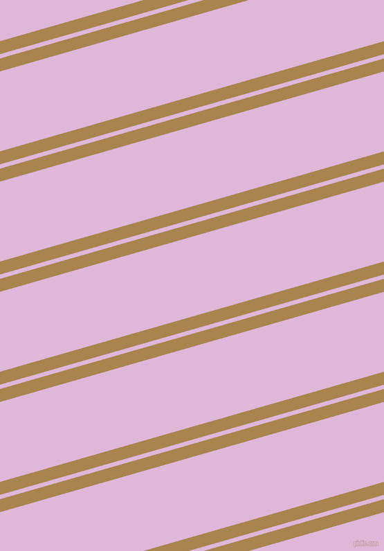 16 degree angle dual striped line, 18 pixel line width, 6 and 111 pixel line spacing, Muddy Waters and French Lilac dual two line striped seamless tileable