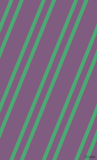 68 degree angles dual stripe line, 13 pixel line width, 20 and 57 pixels line spacing, Ocean Green and Trendy Pink dual two line striped seamless tileable