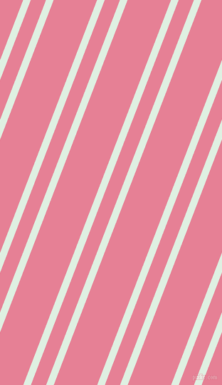 69 degree angles dual stripes line, 10 pixel line width, 20 and 57 pixels line spacing, Off Green and Carissma dual two line striped seamless tileable