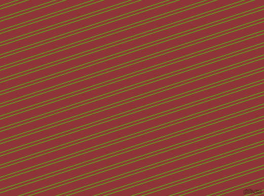 18 degree angles dual striped lines, 2 pixel lines width, 4 and 15 pixels line spacing, Olive Drab and Well Read dual two line striped seamless tileable