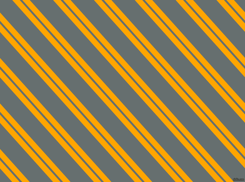 132 degree angle dual striped line, 18 pixel line width, 6 and 56 pixel line spacing, Orange and Nevada dual two line striped seamless tileable