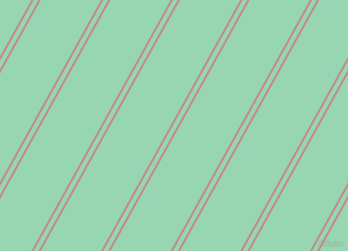 61 degree angles dual stripe lines, 3 pixel lines width, 6 and 76 pixels line spacing, Oriental Pink and Vista Blue dual two line striped seamless tileable