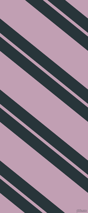 141 degree angles dual stripe line, 39 pixel line width, 10 and 105 pixels line spacing, Oxford Blue and Lily dual two line striped seamless tileable