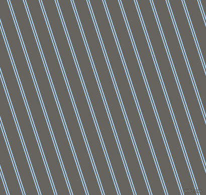 108 degree angles dual stripes lines, 2 pixel lines width, 2 and 24 pixels line spacing, Pale Cornflower Blue and Storm Dust dual two line striped seamless tileable