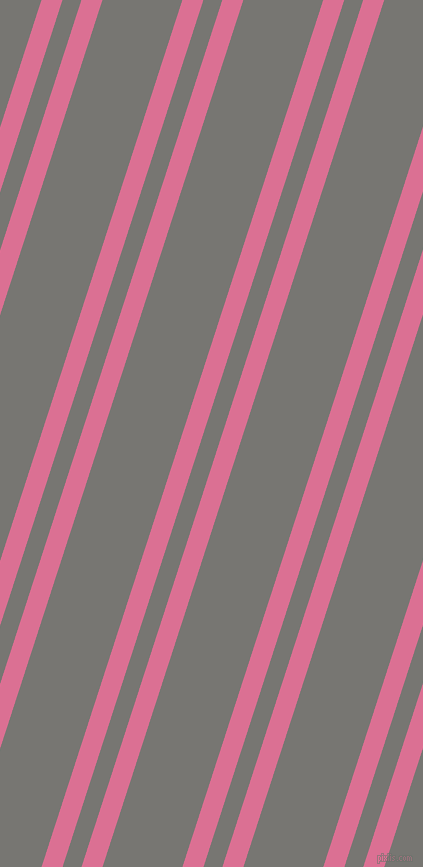72 degree angles dual stripes lines, 20 pixel lines width, 18 and 76 pixels line spacingPale Violet Red and Dove Grey dual two line striped seamless tileable