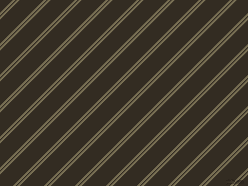 45 degree angles dual stripe lines, 4 pixel lines width, 2 and 35 pixels line spacing, Peat and Black Magic dual two line striped seamless tileable