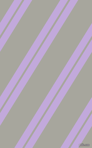 58 degree angle dual stripe lines, 22 pixel lines width, 6 and 78 pixel line spacing, Perfume and Foggy Grey dual two line striped seamless tileable