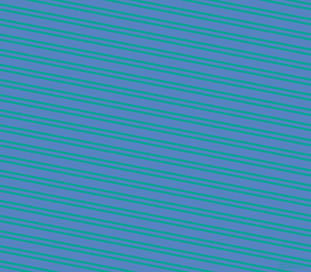169 degree angles dual striped line, 3 pixel line width, 4 and 11 pixels line spacing, Persian Green and Havelock Blue dual two line striped seamless tileable