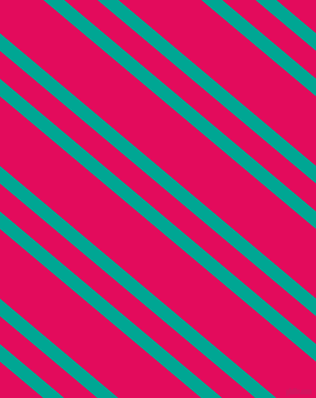 140 degree angles dual stripes line, 19 pixel line width, 30 and 75 pixels line spacing, Persian Green and Razzmatazz dual two line striped seamless tileable