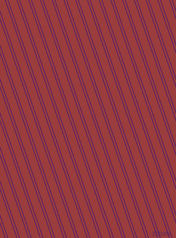 109 degree angles dual stripe lines, 1 pixel lines width, 4 and 16 pixels line spacing, Persian Indigo and Mexican Red dual two line striped seamless tileable