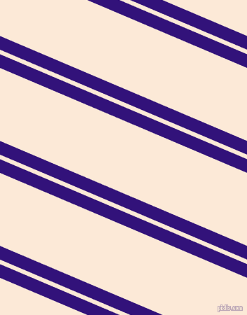 157 degree angle dual stripes line, 18 pixel line width, 6 and 96 pixel line spacing, Persian Indigo and Serenade dual two line striped seamless tileable