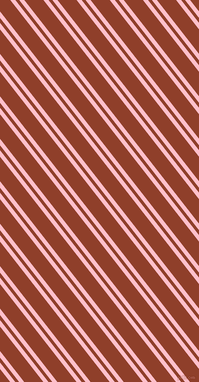 128 degree angle dual striped lines, 8 pixel lines width, 6 and 30 pixel line spacing, Pink and Fire dual two line striped seamless tileable
