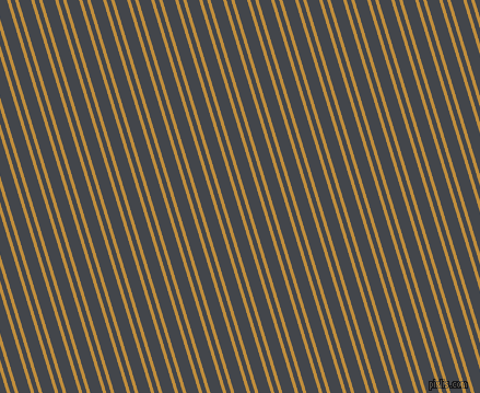 107 degree angles dual striped lines, 3 pixel lines width, 4 and 11 pixels line spacing, Pizza and Steel Grey dual two line striped seamless tileable