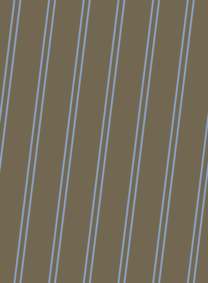 83 degree angles dual stripes lines, 6 pixel lines width, 14 and 90 pixels line spacing, Polo Blue and Coffee dual two line striped seamless tileable