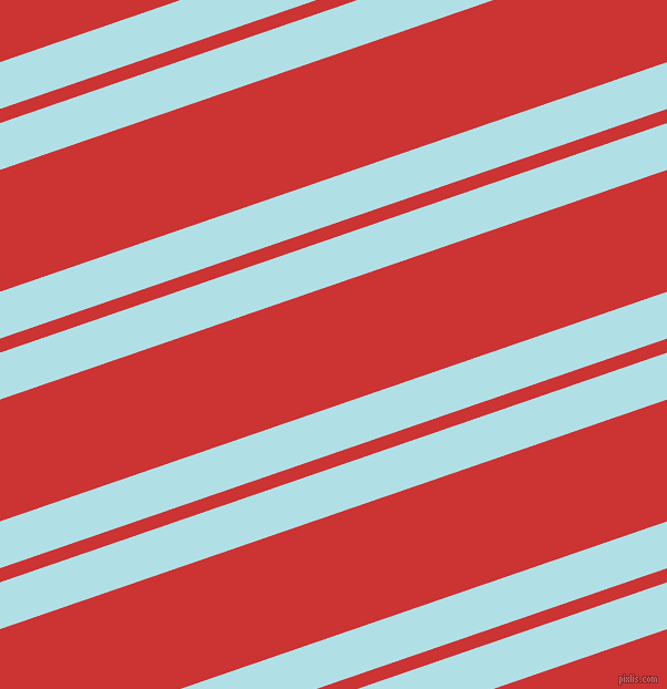 19 degree angles dual striped lines, 40 pixel lines width, 12 and 104 pixels line spacing, Powder Blue and Persian Red dual two line striped seamless tileable