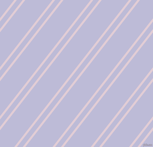 52 degree angle dual striped line, 8 pixel line width, 18 and 84 pixel line spacing, Prim and Lavender Grey dual two line striped seamless tileable