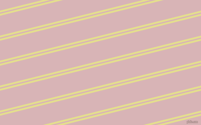 14 degree angle dual striped lines, 6 pixel lines width, 4 and 62 pixel line spacing, Primrose and Pink Flare dual two line striped seamless tileable