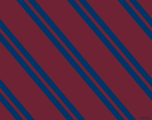 130 degree angle dual stripes line, 22 pixel line width, 12 and 97 pixel line spacing, Prussian Blue and Claret dual two line striped seamless tileable