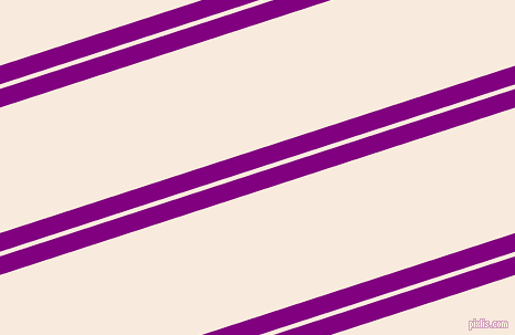 18 degree angle dual stripes lines, 16 pixel lines width, 4 and 108 pixel line spacing, Purple and Bridal Heath dual two line striped seamless tileable