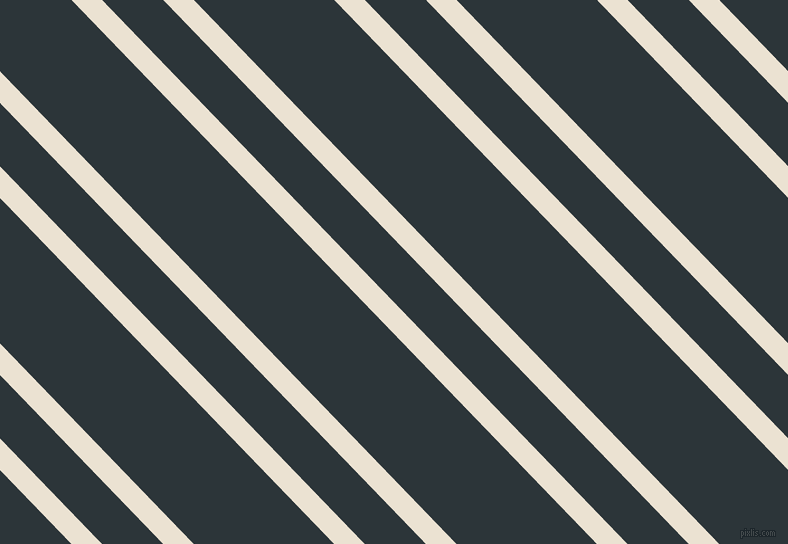 134 degree angle dual striped lines, 22 pixel lines width, 44 and 101 pixel line spacing, Quarter Spanish White and Gunmetal dual two line striped seamless tileable