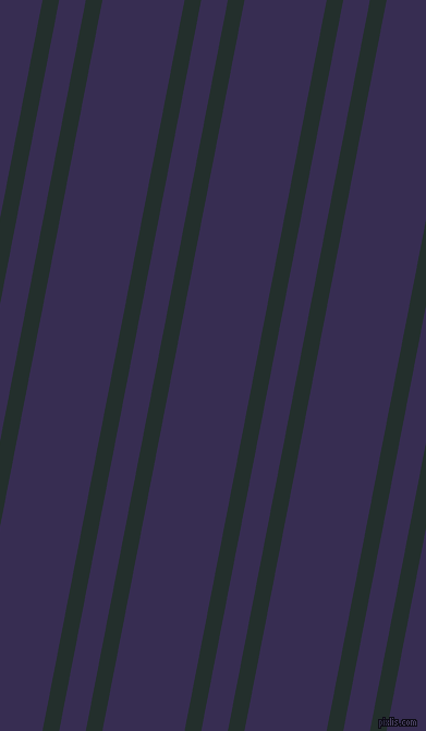 79 degree angle dual striped line, 15 pixel line width, 24 and 74 pixel line spacing, Racing Green and Cherry Pie dual two line striped seamless tileable