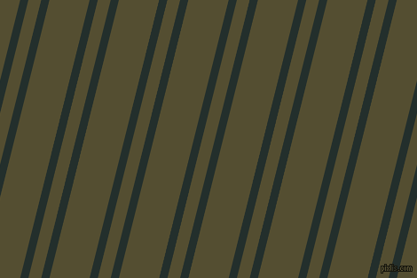 76 degree angle dual stripe lines, 9 pixel lines width, 14 and 44 pixel line spacingRacing Green and Thatch Green dual two line striped seamless tileable
