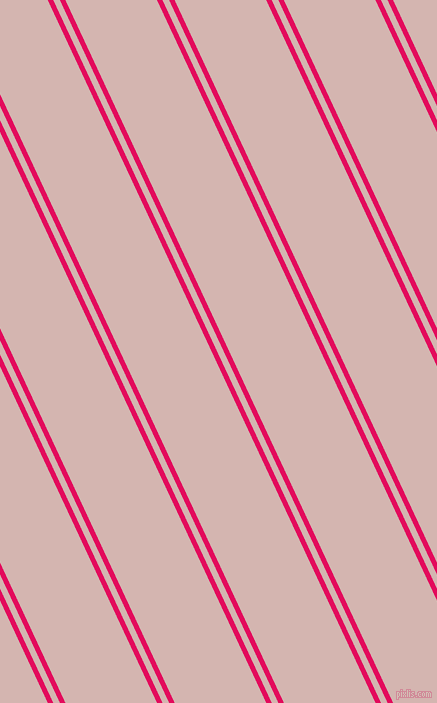 115 degree angle dual stripes line, 5 pixel line width, 6 and 83 pixel line spacing, Razzmatazz and Oyster Pink dual two line striped seamless tileable
