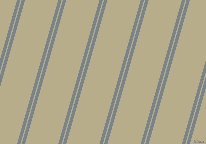 74 degree angles dual striped line, 11 pixel line width, 4 and 109 pixels line spacing, Regent Grey and Chino dual two line striped seamless tileable