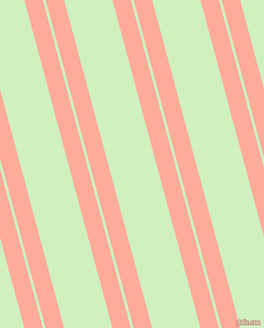 105 degree angles dual striped lines, 26 pixel lines width, 4 and 68 pixels line spacing, Rose Bud and Tea Green dual two line striped seamless tileable
