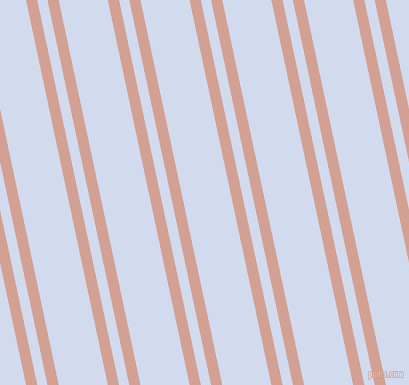 102 degree angles dual stripe lines, 11 pixel lines width, 10 and 48 pixels line spacing, Rose and Hawkes Blue dual two line striped seamless tileable