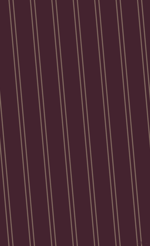 95 degree angles dual stripe line, 4 pixel line width, 10 and 56 pixels line spacing, Russett and Castro dual two line striped seamless tileable