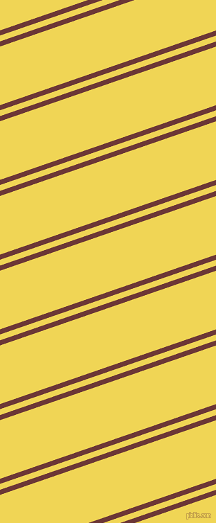 19 degree angles dual stripes line, 7 pixel line width, 8 and 80 pixels line spacing, Sanguine Brown and Portica dual two line striped seamless tileable
