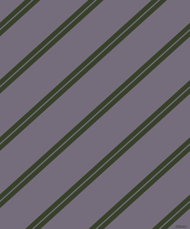 42 degree angles dual striped line, 15 pixel line width, 4 and 107 pixels line spacing, Seaweed and Mamba dual two line striped seamless tileable