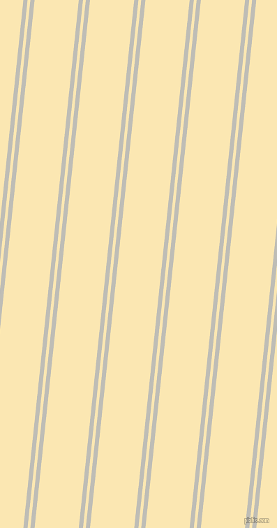 84 degree angle dual striped lines, 6 pixel lines width, 4 and 63 pixel line spacing, Silver Sand and Banana Mania dual two line striped seamless tileable