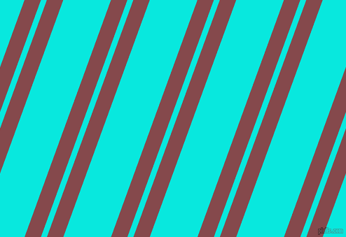 70 degree angles dual stripe line, 22 pixel line width, 8 and 64 pixels line spacing, Solid Pink and Bright Turquoise dual two line striped seamless tileable