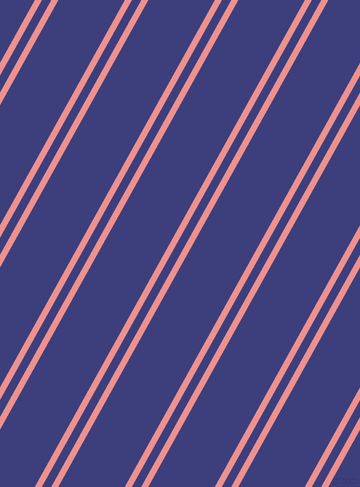 61 degree angles dual stripe lines, 9 pixel lines width, 12 and 85 pixels line spacing, Sweet Pink and Jacksons Purple dual two line striped seamless tileable