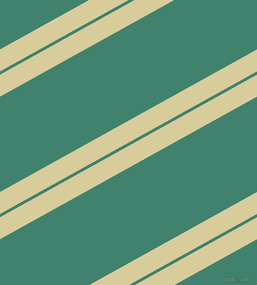 29 degree angle dual stripes lines, 27 pixel lines width, 4 and 117 pixel line spacing, Tahuna Sands and Viridian dual two line striped seamless tileable