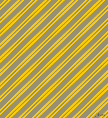 44 degree angles dual stripe line, 6 pixel line width, 4 and 17 pixels line spacingTangerine Yellow and Gurkha dual two line striped seamless tileable