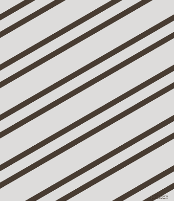 30 degree angles dual stripe lines, 11 pixel lines width, 20 and 47 pixels line spacing, Taupe and Porcelain dual two line striped seamless tileable